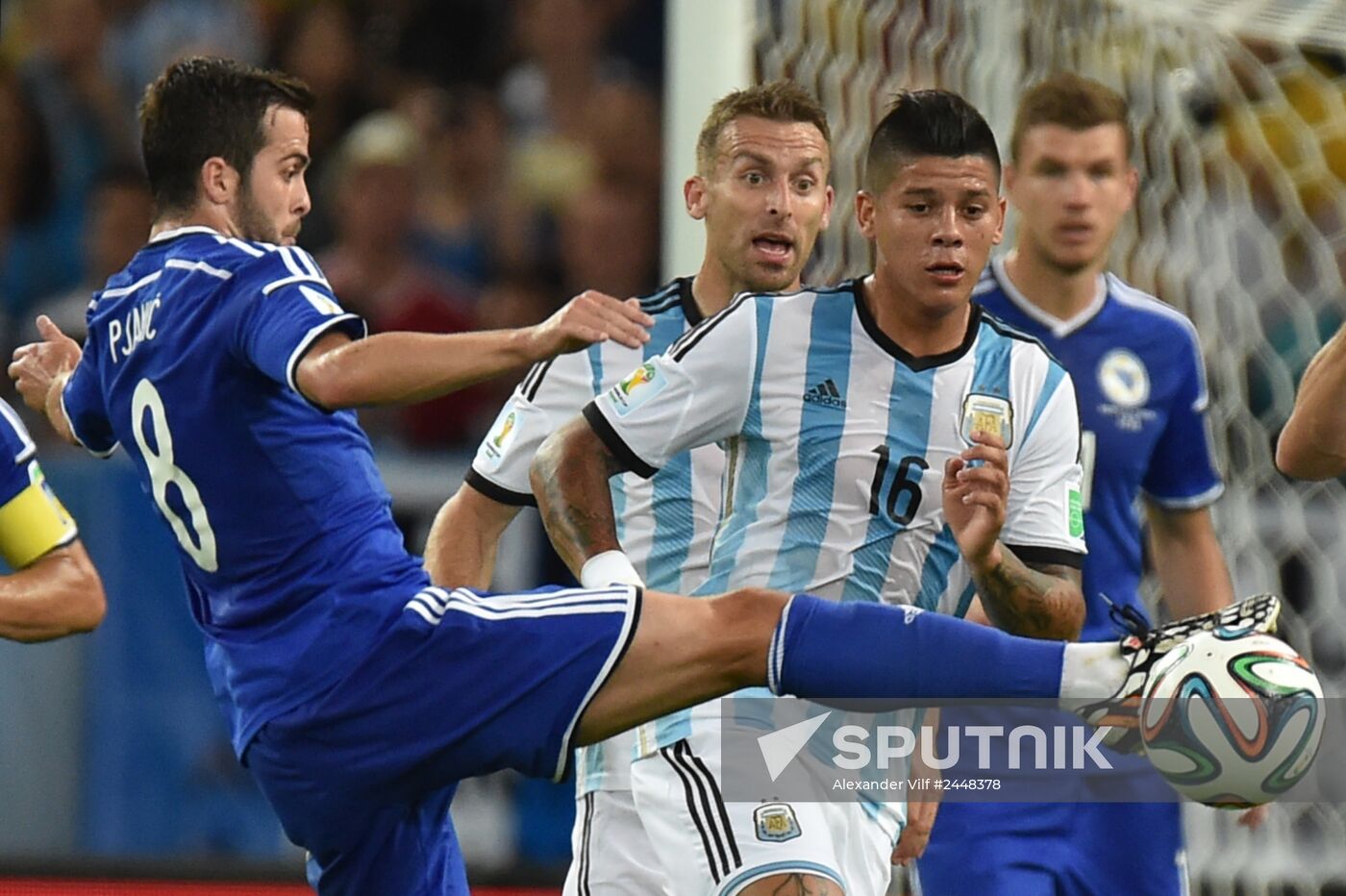 2014 FIFA World Cup. Argentina vs. Bosnia and Herzegovina