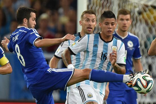 2014 FIFA World Cup. Argentina vs. Bosnia and Herzegovina