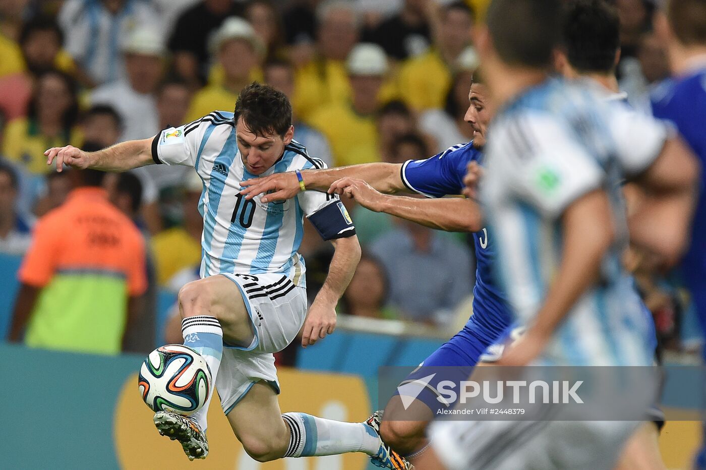 2014 FIFA World Cup. Argentina vs. Bosnia and Herzegovina