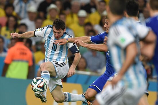 2014 FIFA World Cup. Argentina vs. Bosnia and Herzegovina