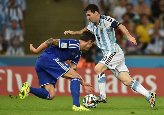 2014 FIFA World Cup. Argentina vs. Bosnia and Herzegovina