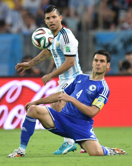 2014 FIFA World Cup. Argentina vs. Bosnia and Herzegovina