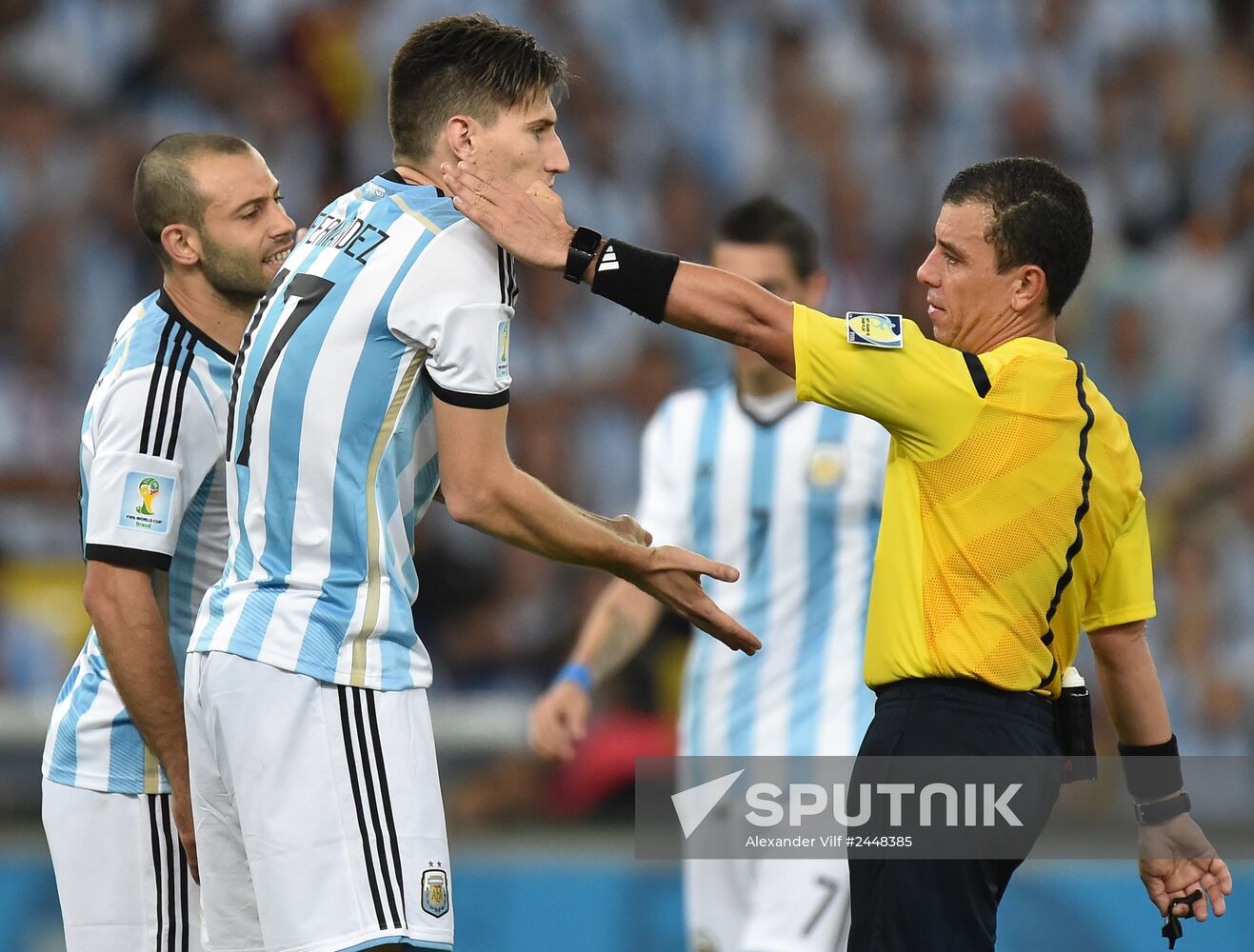 2014 FIFA World Cup. Argentina vs. Bosnia and Herzegovina