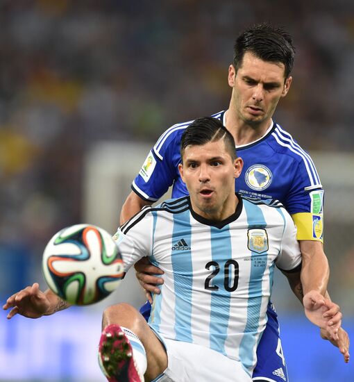 2014 FIFA World Cup. Argentina vs. Bosnia and Herzegovina