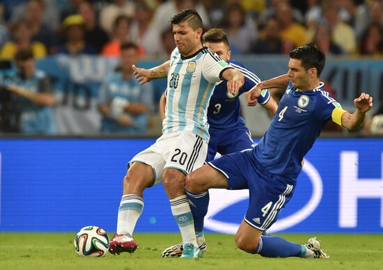 2014 FIFA World Cup. Argentina vs. Bosnia and Herzegovina