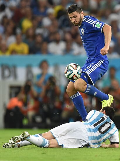 2014 FIFA World Cup. Argentina vs. Bosnia and Herzegovina