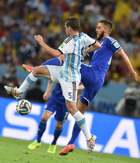 2014 FIFA World Cup. Argentina vs. Bosnia and Herzegovina