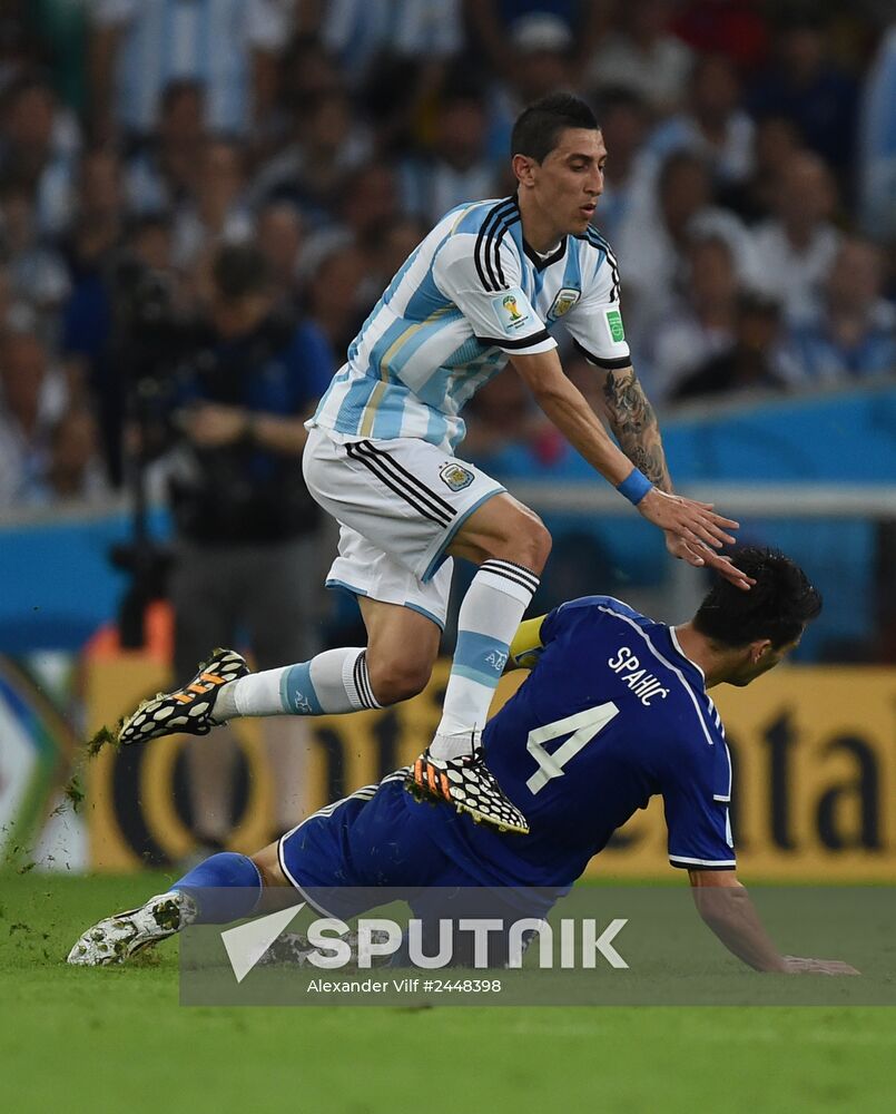 2014 FIFA World Cup. Argentina vs. Bosnia and Herzegovina
