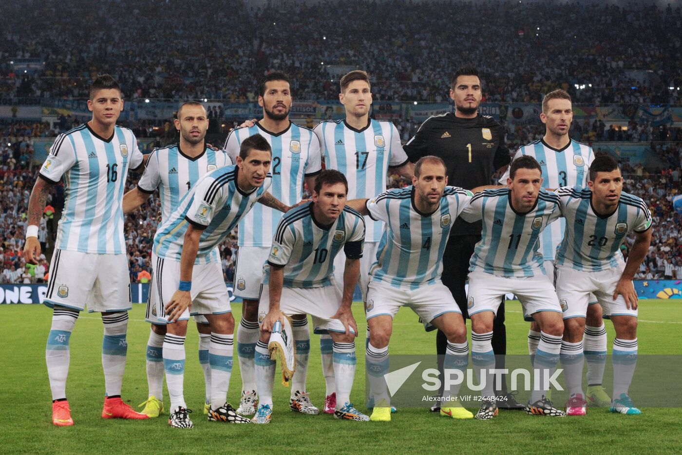 2014 FIFA World Cup. Argentina vs. Bosnia and Herzegovina