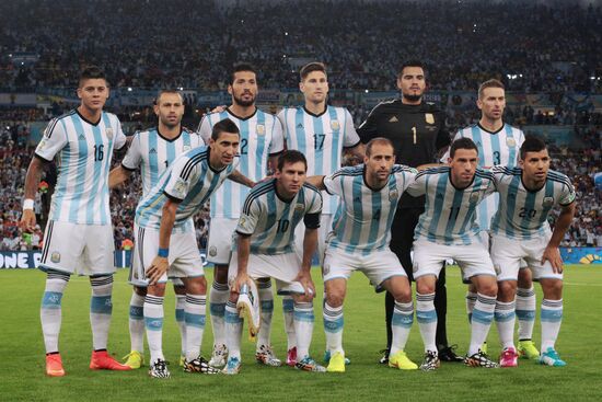 2014 FIFA World Cup. Argentina vs. Bosnia and Herzegovina