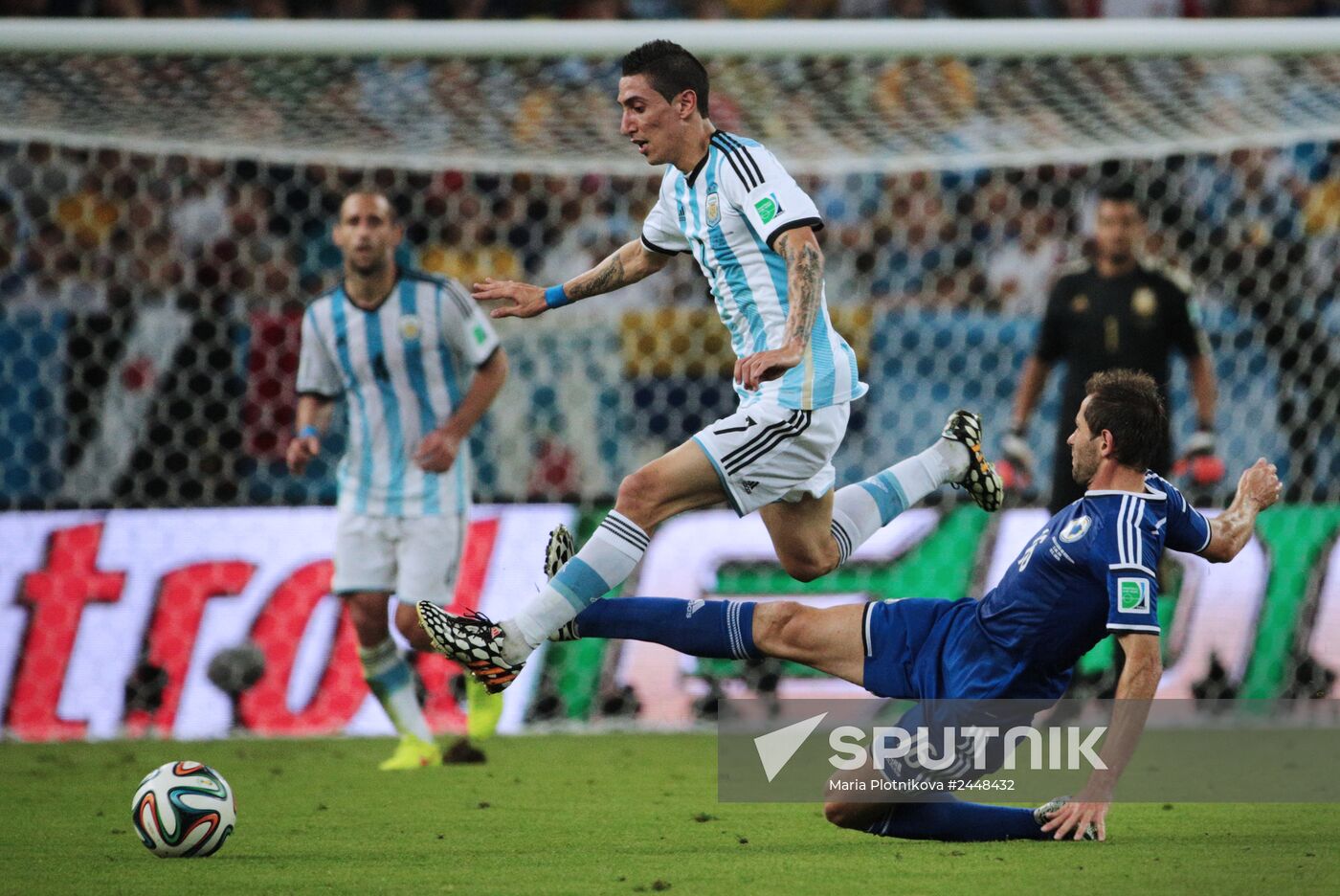 2014 FIFA World Cup. Argentina vs. Bosnia and Herzegovina