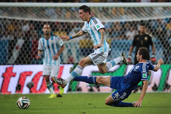2014 FIFA World Cup. Argentina vs. Bosnia and Herzegovina