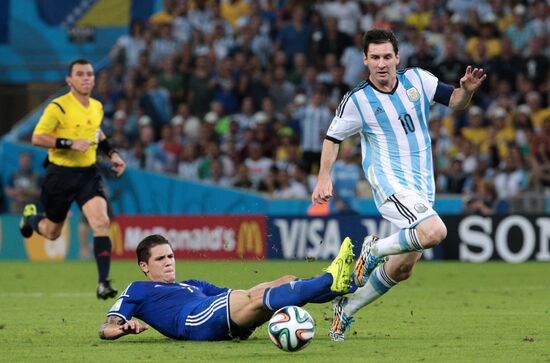 2014 FIFA World Cup. Argentina vs. Bosnia and Herzegovina
