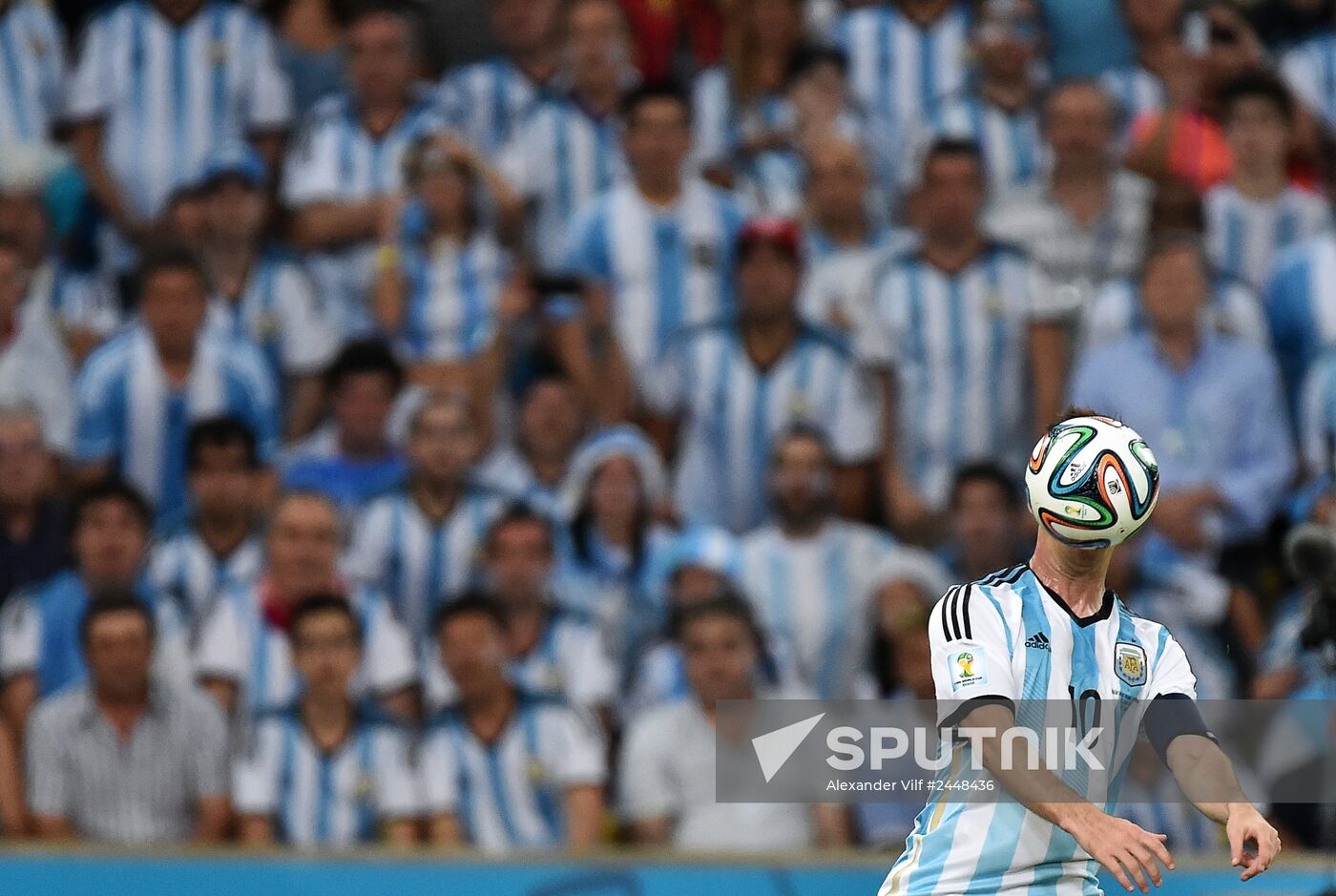 2014 FIFA World Cup. Argentina vs. Bosnia and Herzegovina