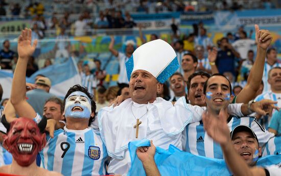 2014 FIFA World Cup. Argentina vs. Bosnia and Herzegovina