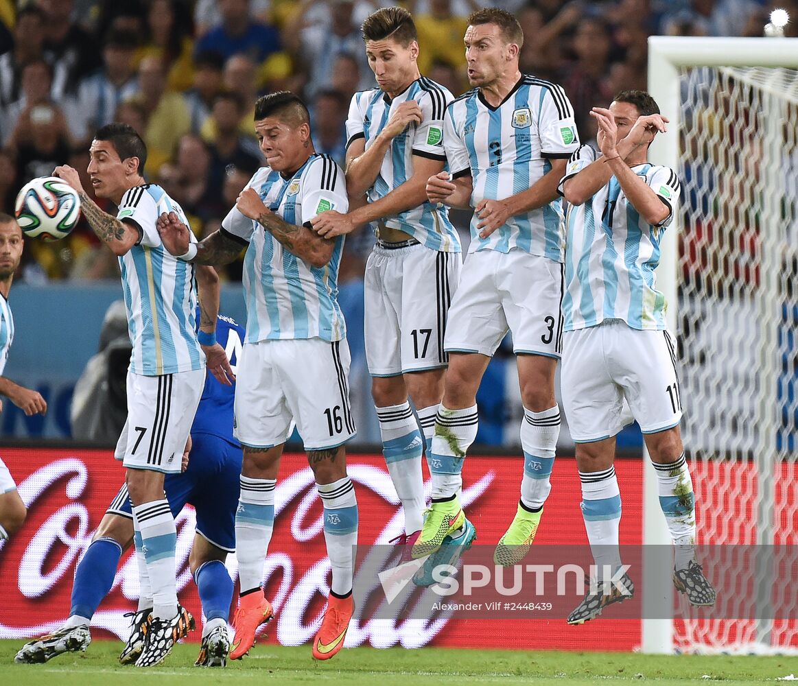 2014 FIFA World Cup. Argentina vs. Bosnia and Herzegovina