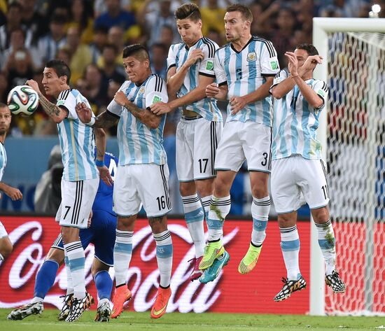 2014 FIFA World Cup. Argentina vs. Bosnia and Herzegovina