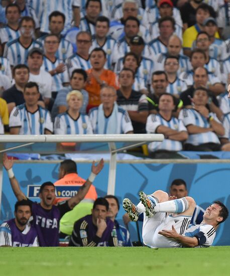 2014 FIFA World Cup. Argentina vs. Bosnia and Herzegovina