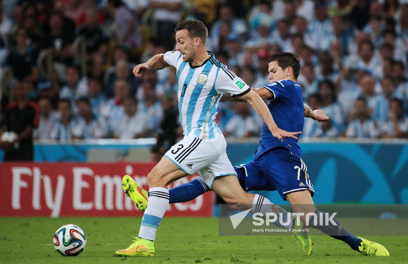 2014 FIFA World Cup. Argentina vs. Bosnia and Herzegovina