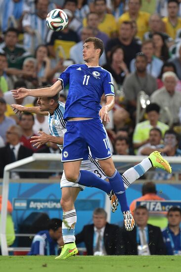 2014 FIFA World Cup. Argentina vs. Bosnia and Herzegovina