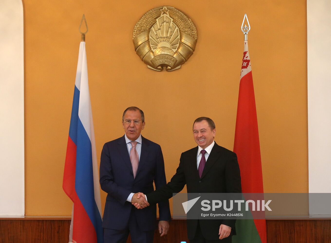 Sergei Lavrov visits Belarus
