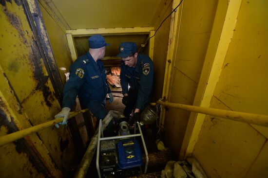 Flood relief in Altai Territory