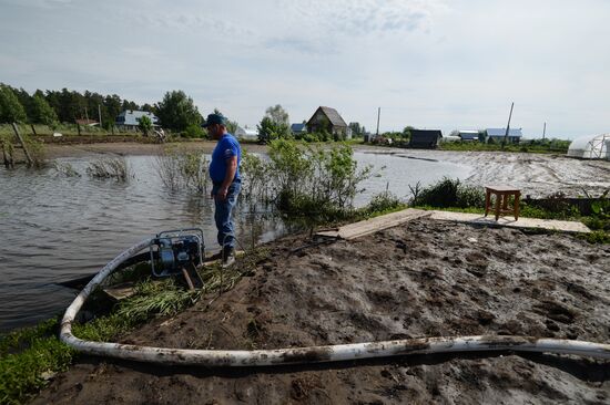 Flood relief in Altai Territory