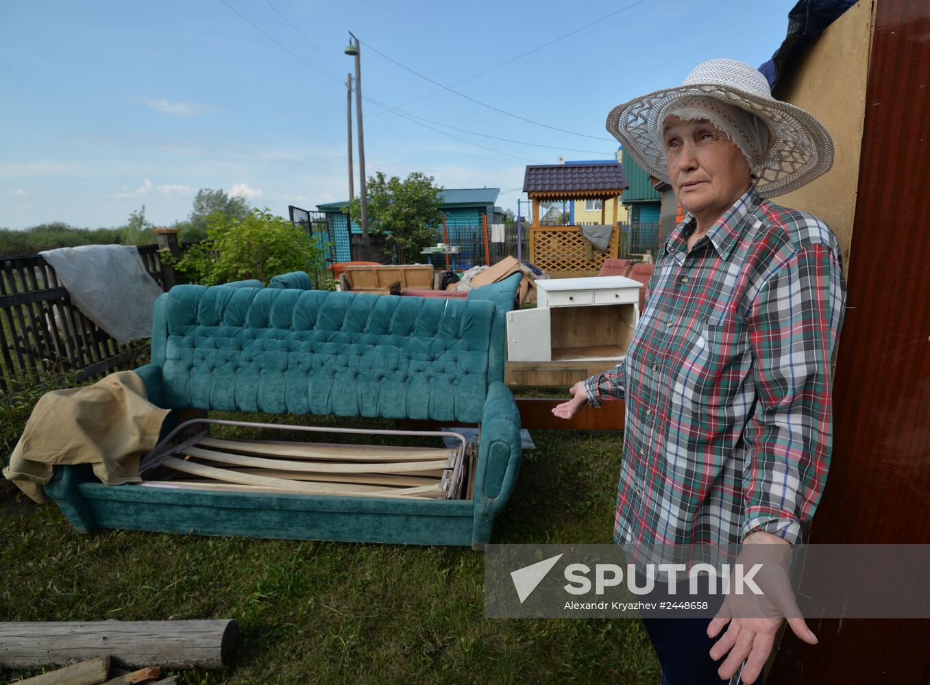 Flood relief in Altai Territory