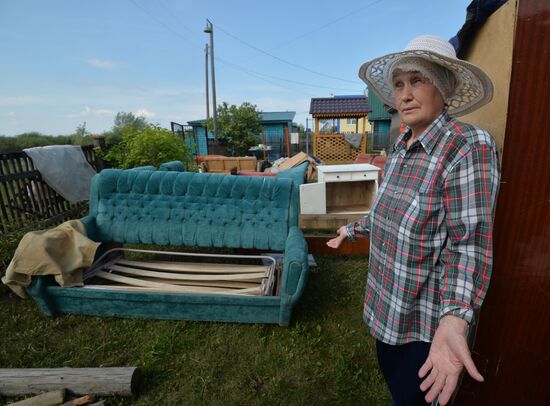 Flood relief in Altai Territory