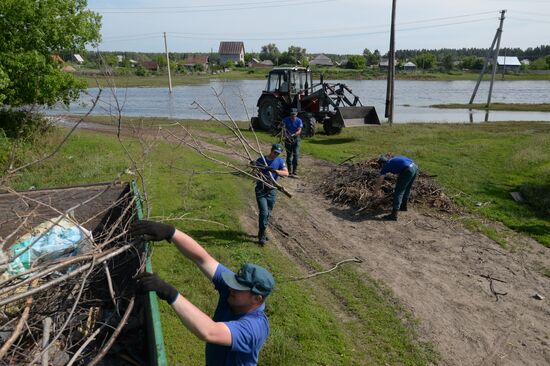 Flood relief in Altai Territory