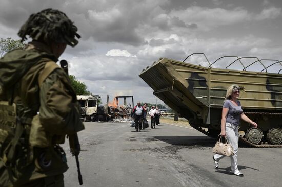 Situation in Lugansk Region
