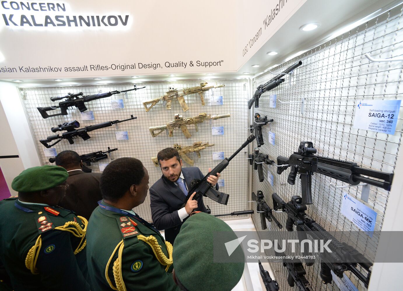 International Exhibition of Arms and Military Equipment Eurosatory 2014