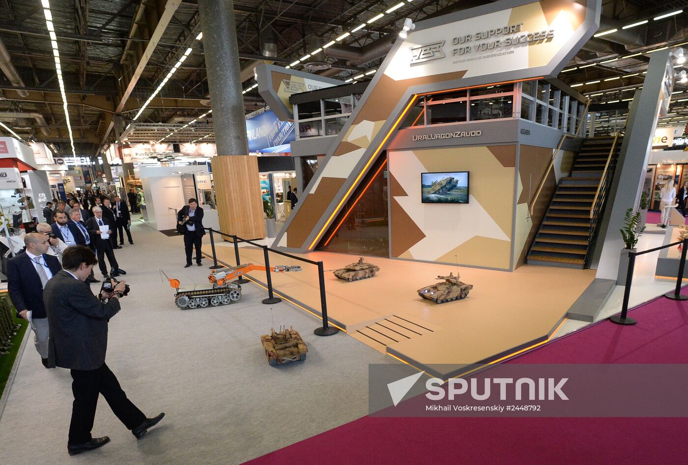 International Exhibition of Arms and Military Equipment Eurosatory 2014