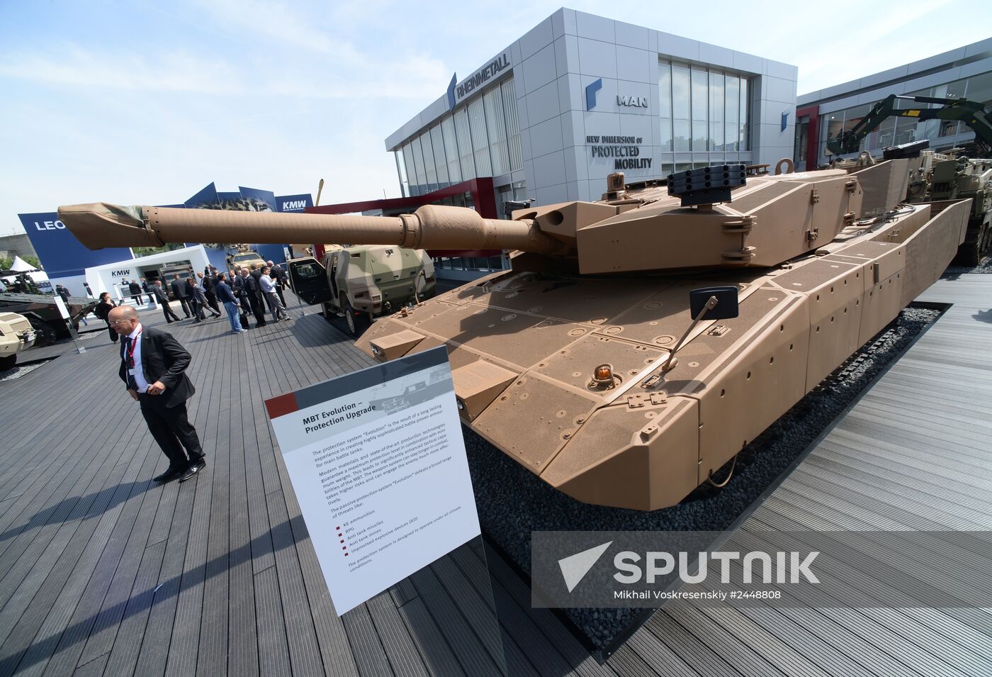 International Exhibition of Arms and Military Equipment Eurosatory 2014