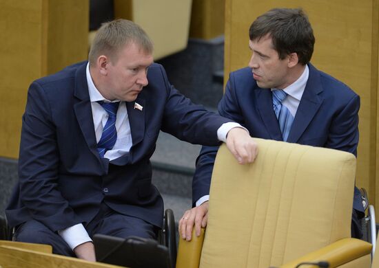 Plenary meeting of the State Duma of the Russian Federation