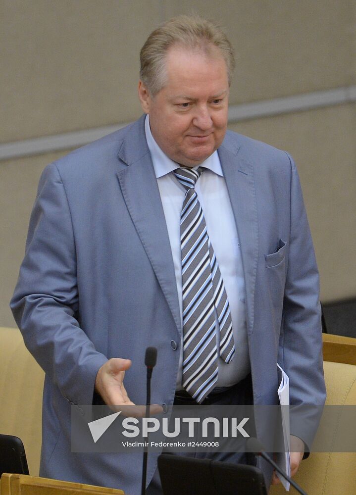 Plenary meeting of the State Duma of the Russian Federation