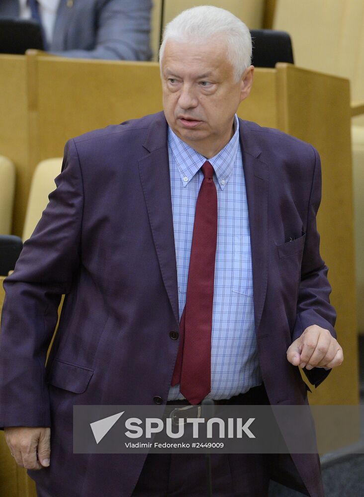 Plenary meeting of the State Duma of the Russian Federation