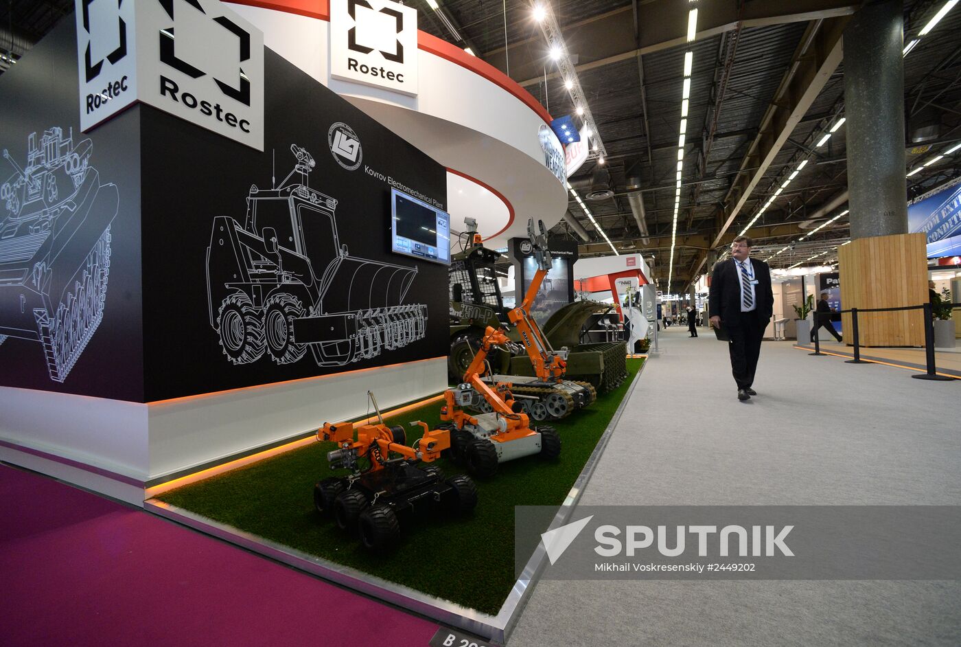 Eurosatory 2014, defense and security international exhibition. Day Two.