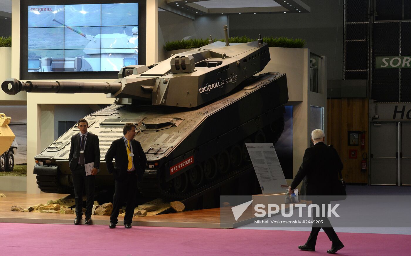 Eurosatory 2014, defense and security international exhibition. Day Two.