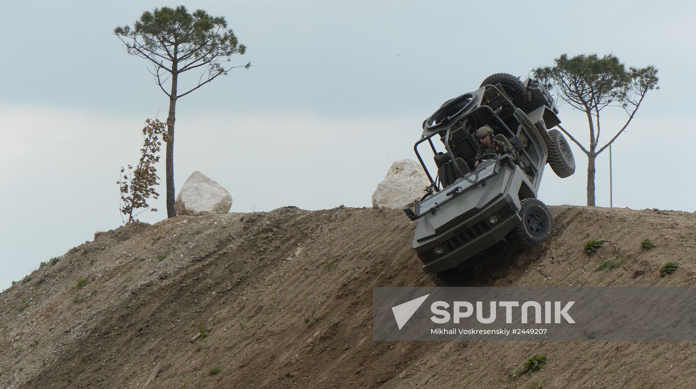 Eurosatory 2014, defense and security international exhibition. Day Two.