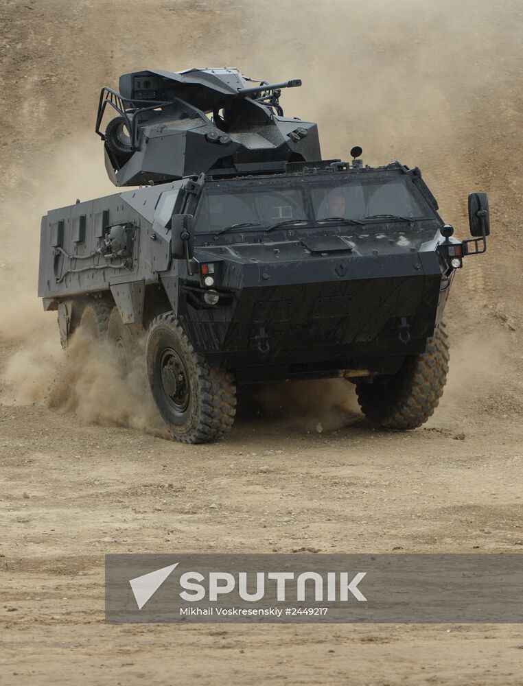 Eurosatory 2014, defense and security international exhibition. Day Two.