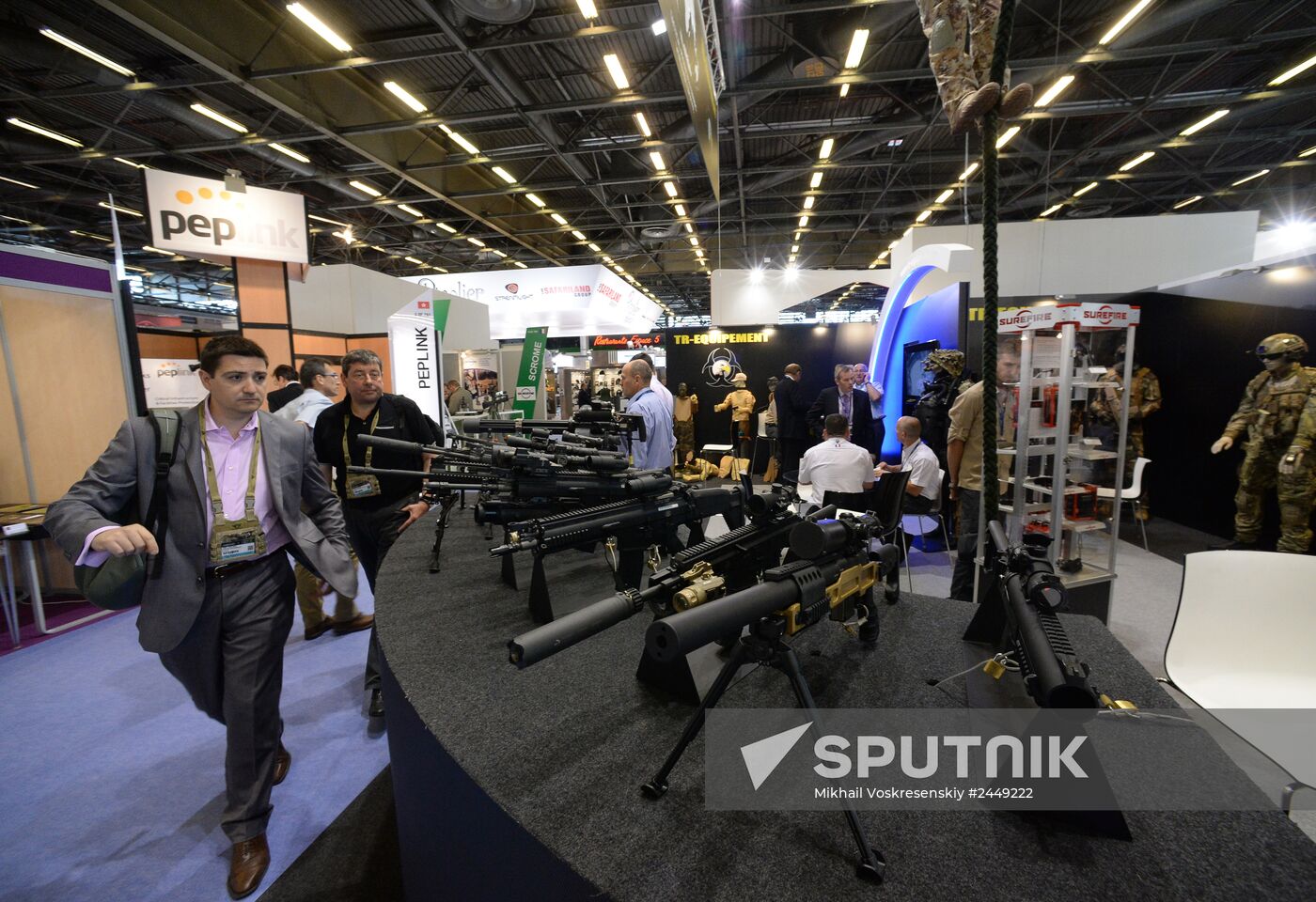 Eurosatory 2014, defense and security international exhibition. Day Two.