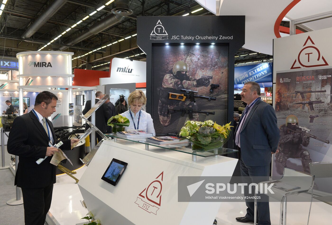 Eurosatory 2014, defense and security international exhibition. Day Two.