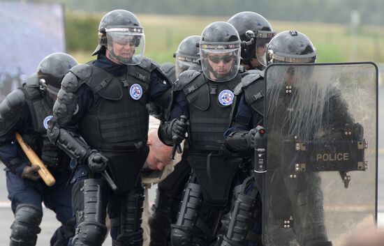 Eurosatory 2014, defense and security international exhibition. Day Two.