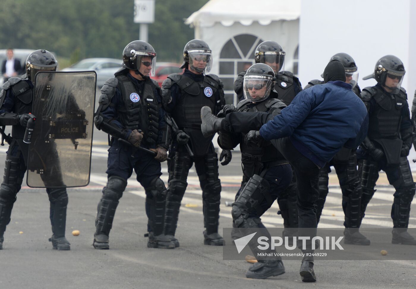 Eurosatory 2014, defense and security international exhibition. Day Two.