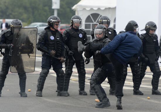 Eurosatory 2014, defense and security international exhibition. Day Two.