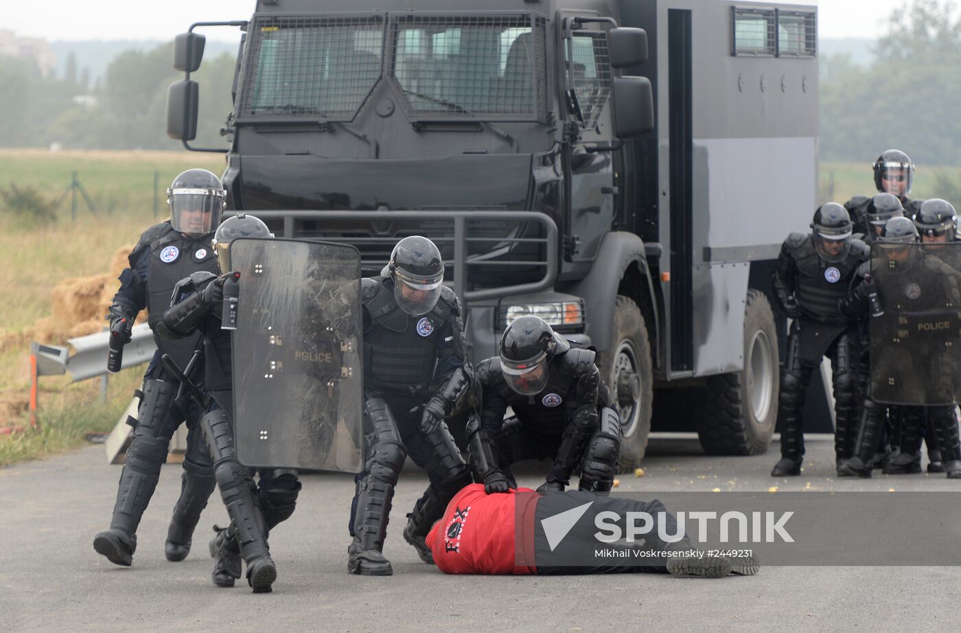 Eurosatory 2014, defense and security international exhibition. Day Two.