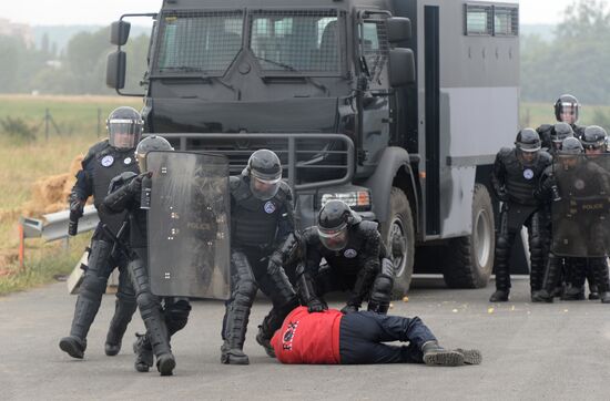 Eurosatory 2014, defense and security international exhibition. Day Two.