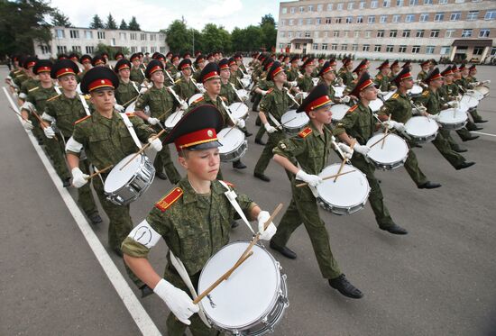 Rehearsal of parade for Belarus Independence Day