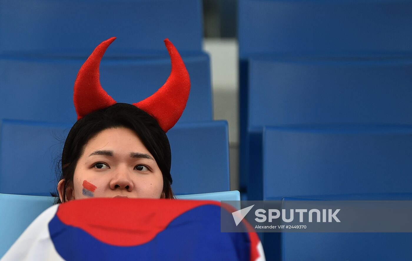 FIFA World Cup 2014. Russia vs. South Korea